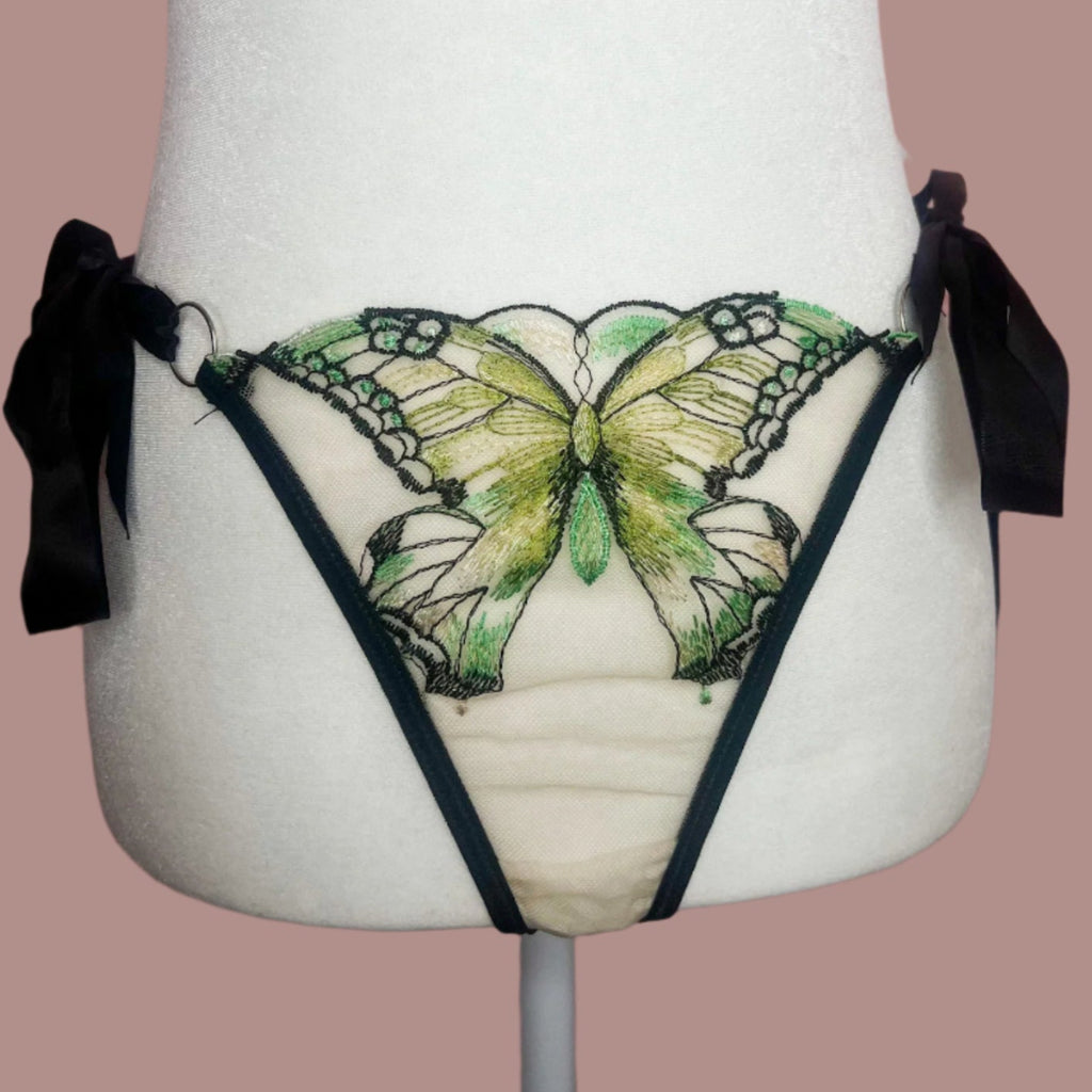 Butterfly Kisses in Green