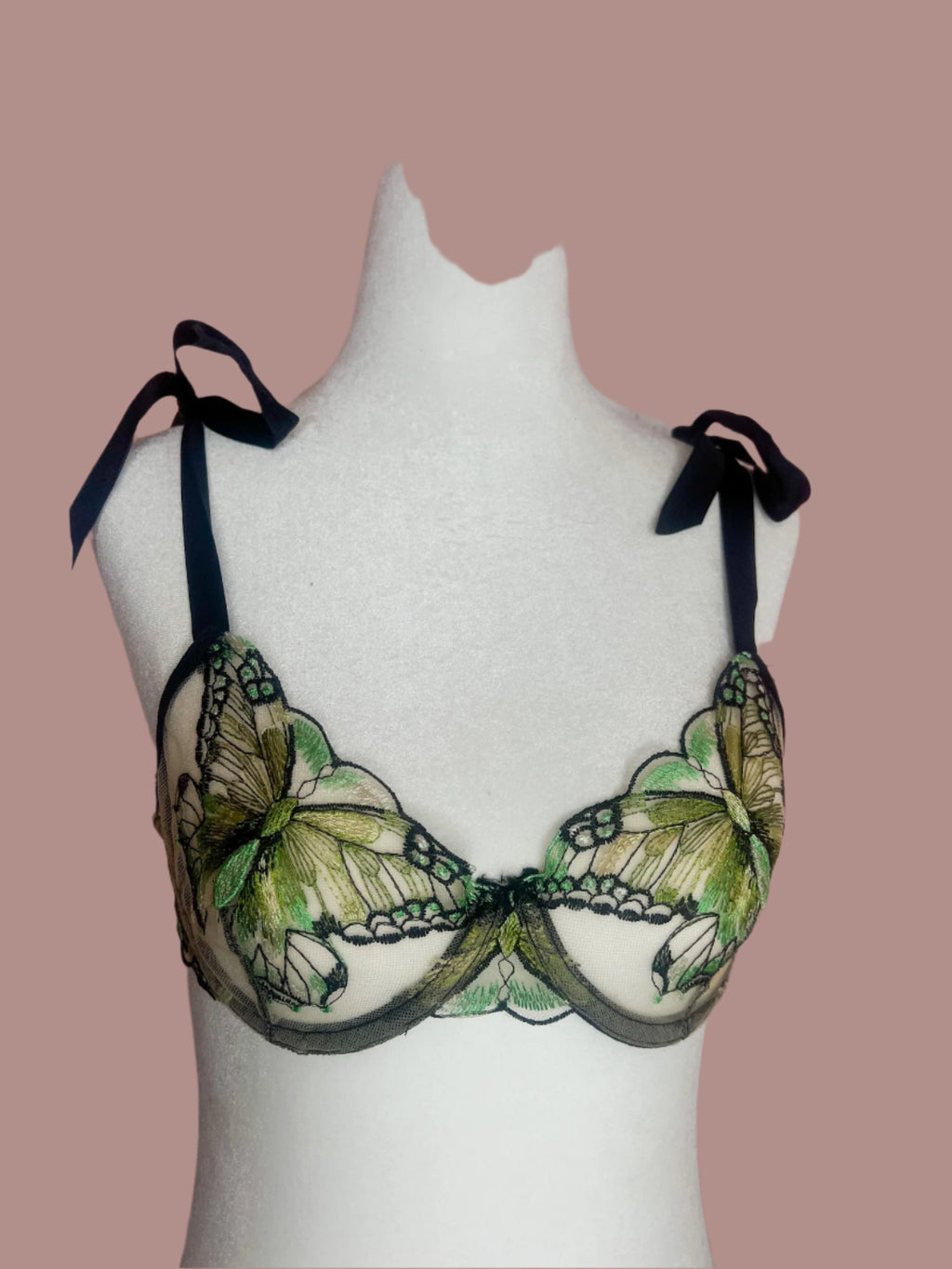 Butterfly Kisses in Green