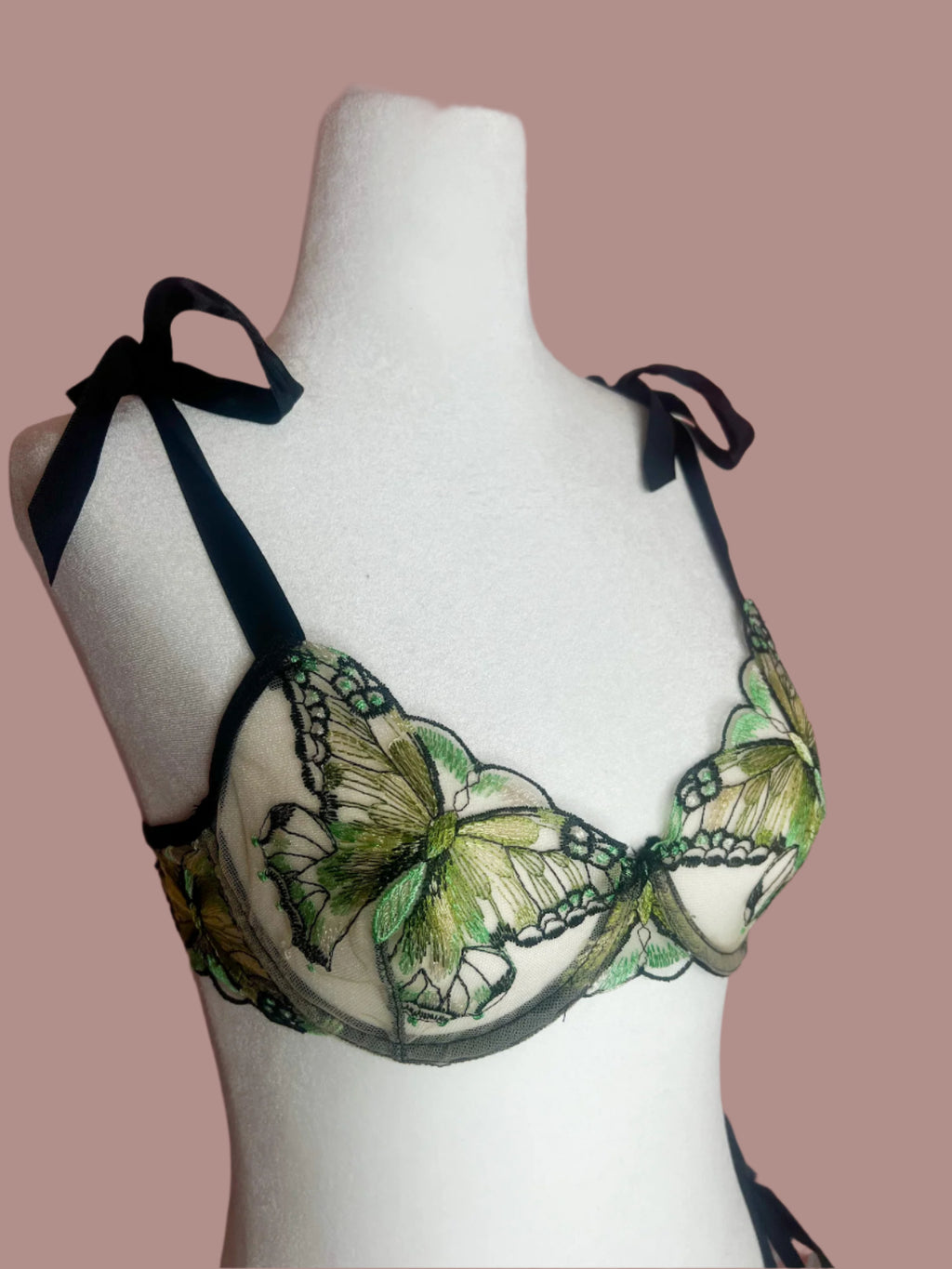 Butterfly Kisses in Green