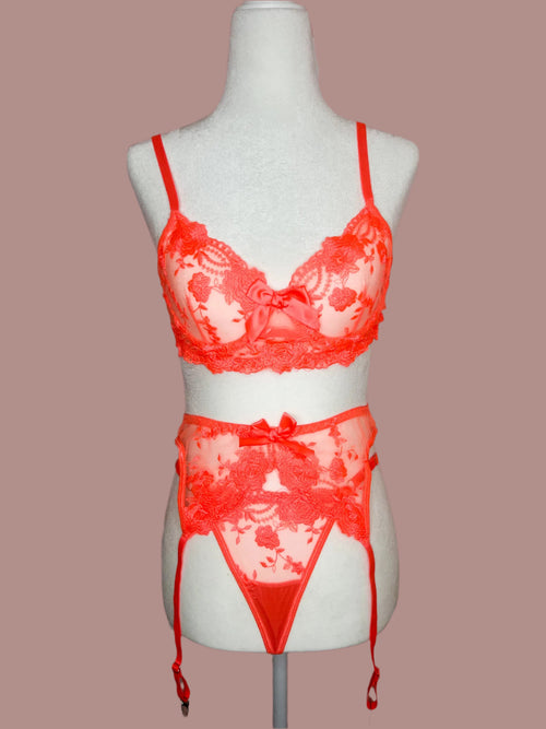 Blossom Set - tangerine