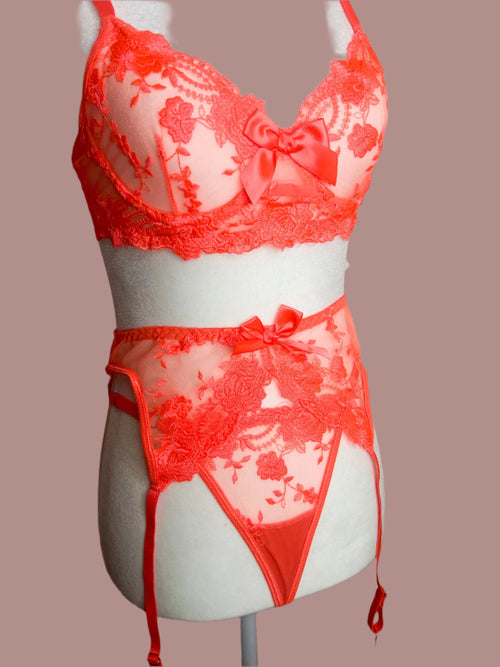 Blossom Set - tangerine