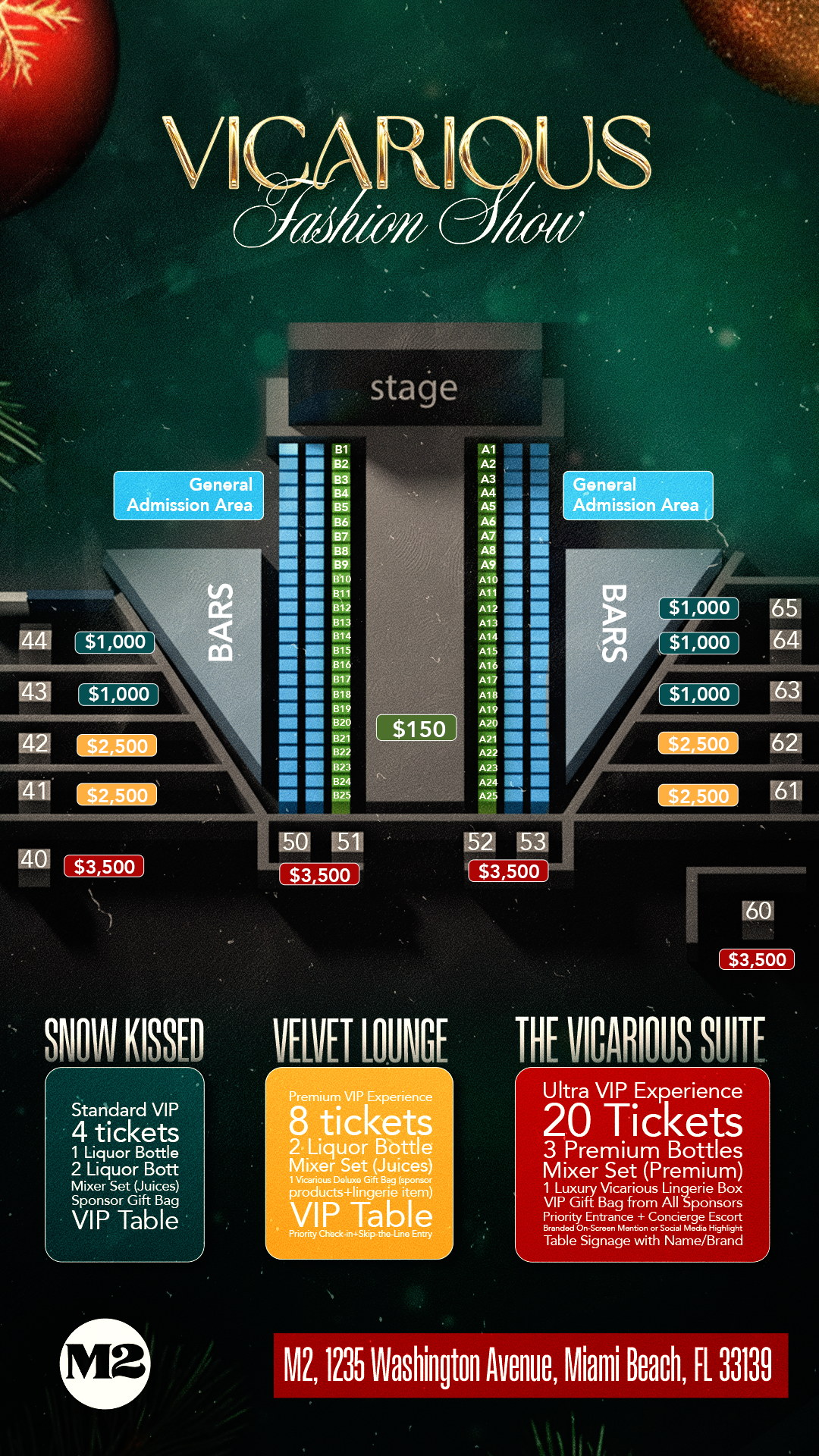 VIP Table - $3,500 (Table 53)